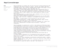 Tablet Screenshot of napolisoundscape.com